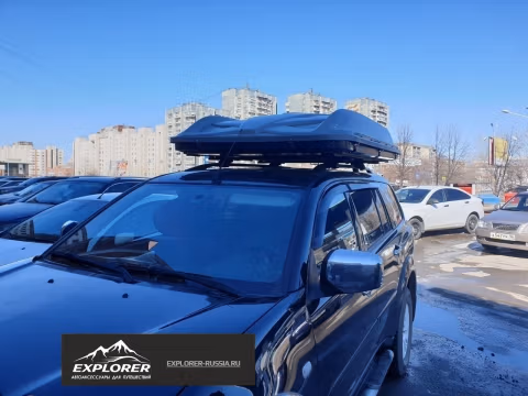Фото установки автопалатки TRAVEL YUAGO матовый, на Mitsubishi Pajero Sport