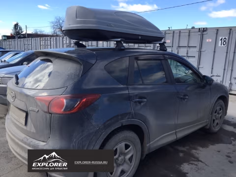 Фото багажника Атлант для Mazda 5d CX-7 SUV 2006-н.в. (Арт. 8827-7001-7011) на Mazda CX-5