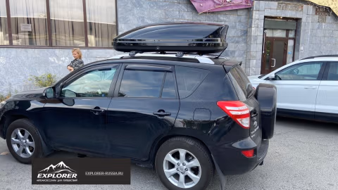 Sotra HAZE 173х80х44 470 л черный глянцевый, двухсторонний на Toyota RAV 4