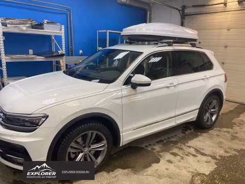 Sotra ECLIPSE 173х80х38 440 л белый глянцевый, двухсторонний на Volkswagen Tiguan