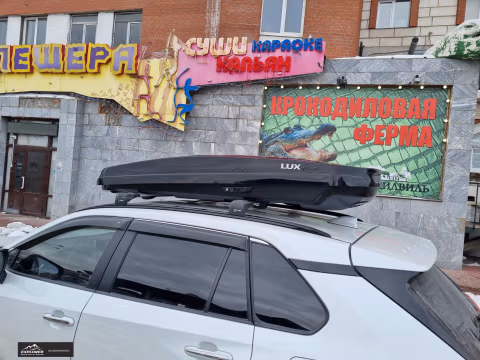 LUX Major черный глянцевый 460L с двустор. откр. (2170х860х320) (арт. 794249) на Toyota RAV 4